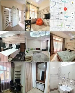 3-комнатная квартира в ЖК Golden House, Сергелийский район