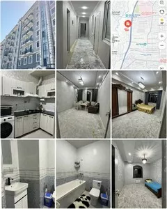 3-комнатная квартира в новостройке, 72.6 м², Зангиотинский район
