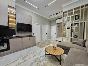 3-комнатная квартира в новостройке ЖК New Life, 60 м², евро-люкс с мебелью и техникой