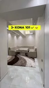 3-комнатная квартира в новостройке, Яккасарайский район