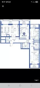 4-комнатная квартира в ЖК Regnum Plaza, 107.47 м2