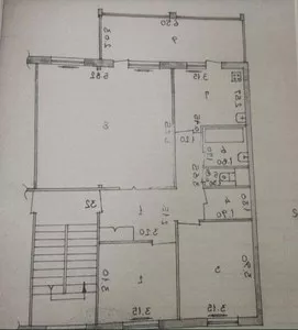 4-комнатная квартира в массиве Карасу-2