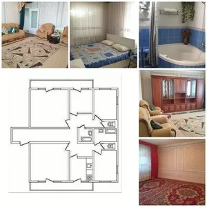 5-комнатная квартира в Яшнабадском районе
