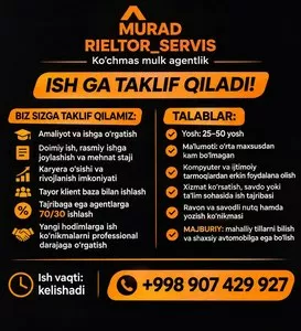 Агент по недвижимости в Murad Rieltor Servis
