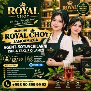 Агент-продавец в команду Royal Choy