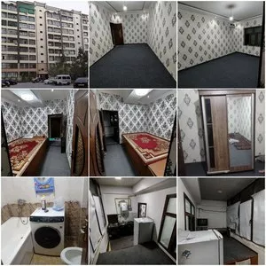Аренда 1-2 комнатной квартиры в Сергелийском районе