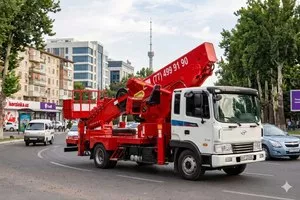 Аренда Автовышки 12–50 метров | Услуги Вишки 24/7 | Vishka xizmati