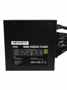 Блок питания MSI MPG A1000G PCIE5 80 PLUS Gold 1000W