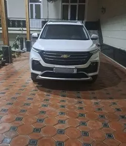 Chevrolet Captiva 5, 2020 г., АКПП, 84 000 км, белый, люк, кожа, Дубайская версия