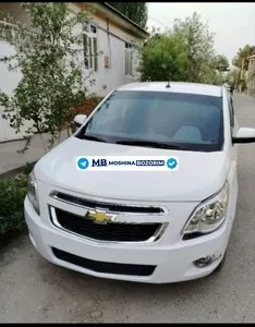 Chevrolet Cobalt 2014, белый, 280 000 км, бензин+газ, Андижан