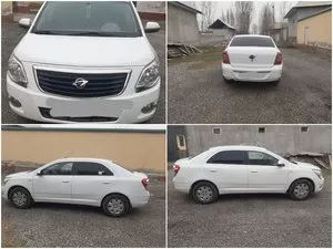 Chevrolet Cobalt 2018, механика, белый, газ/бензин, 191 000 км