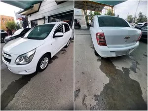 Chevrolet Cobalt 2021, белый, пробег 42 900 км, бензин/пропан, Андижан