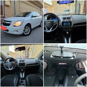 Chevrolet Cobalt 2023, автомат, белый, пробег 32 500 км, Самарканд