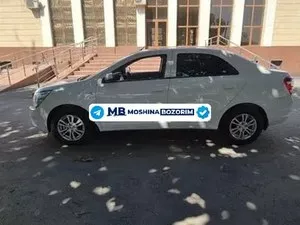 Chevrolet Cobalt 2024, белый, 88 000 км, бензин/метан, Андижан