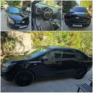 Chevrolet Cobalt MCM 2026, черный, 1600 км, газ/бензин, Самарканд