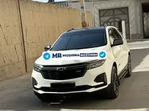 Chevrolet Equinox 2020, белый, пробег 87 000 км, бензин+пропан, Самарканд