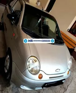 Chevrolet Matiz 2008, серебристый, механика, газ+бензин, Самарканд