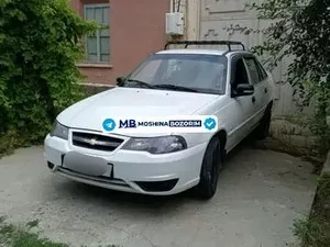 Chevrolet Nexia 2, 2014 г., белый, 240 000 км, бензин/газ, Самарканд