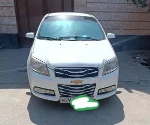 Chevrolet Nexia 3, 2019 г., механика, белый, крашеный, бензин+метан, Андижан