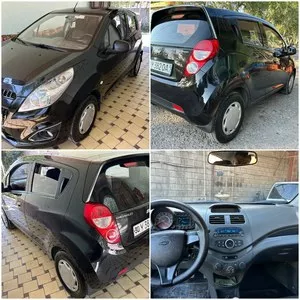 Chevrolet Spark 2014, черный, пробег 96 000 км, бензин/пропан, Андижан