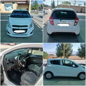 Chevrolet Spark 2018, белый, 175 000 км, бензин/метан, Самарканд