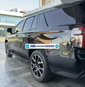 Chevrolet Tahoe 2023, черный, 77 000 км, бензин, Самарканд