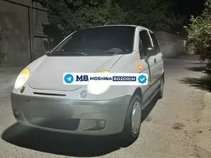 Daewoo Matiz 2007 года, белый, 250 000 км, бензин/газ, Самарканд