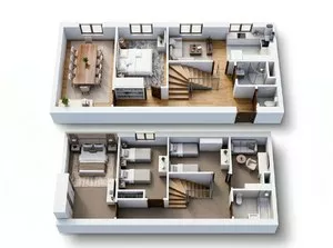 Дуплекс в новостройке, 138 м2, Мирзо-Улугбекский район