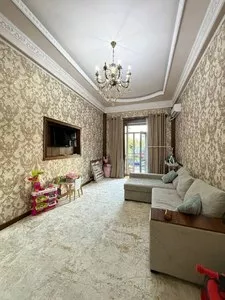 Двухкомнатная квартира на улице Навои, 52 м²