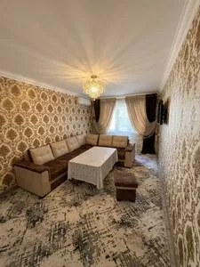 Двухкомнатная квартира с евроремонтом в районе Вокзала