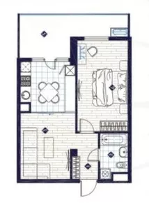 Двухкомнатная квартира в ЖК Imperial Club City