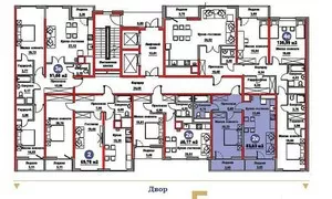 Двухкомнатная квартира в ЖК Regnum Plaza, 52.72 кв.м