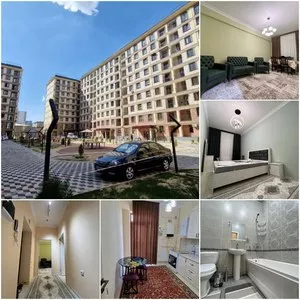 Двухкомнатная квартира в новостройке, Олмазорский район, Сагбон