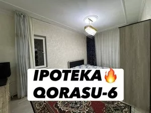 Двухкомнатная квартира в районе Карасу-6