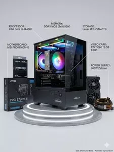 Игровой компьютер Intel Core i5-14400F RTX 3060 12GB