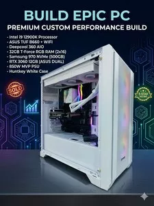 Игровой компьютер Intel Core i9-12900K, RTX 3060 12GB, 32GB RAM