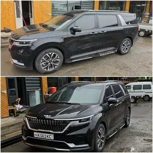 Kia Carnival 2021, черный, 45 333 км, бензин, Андижан