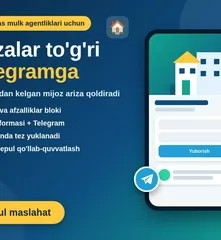Ko'chmas mulk agentliklari uchun reklama landing page