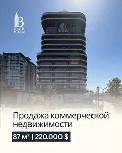 Коммерческая недвижимость в бизнес-центре, 87 м2