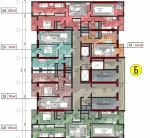Коммерческое помещение 750 м2 в ЖК Венеция