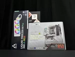 Комплект AMD Ryzen 7 9800X3D, ROG Strix B850-A, Arctic Freezer III