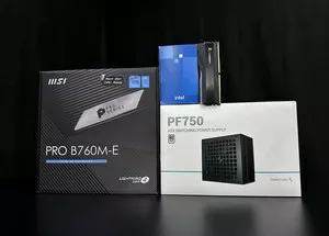 Комплект комплектующих Intel Core i5-14400F, MSI PRO B760M-E, БП 750W, ОЗУ 16GB