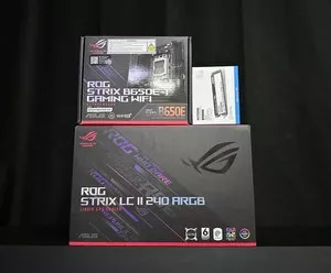 Комплект ROG STRIX LC II 240 ARGB, B650E-i GAMING и SSD TeamGroup 1TB
