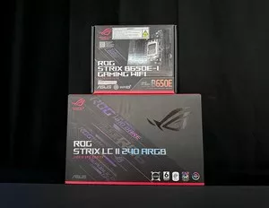 Комплект ROG STRIX LC II 240 ARGB и ROG STRIX B650E-i GAMING