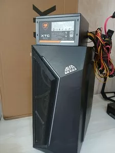 Корпус ALFA TECH с блоком питания Cougar XTC 500