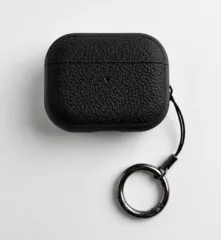 Кожаный чехол для AirPods Pro с кольцом