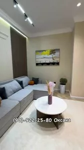 Квартира 2-комнатная в ЖК Oz Mahal, 45 м2