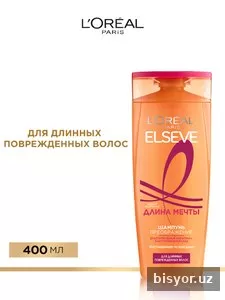 L'Oreal Paris Шампунь Преображение "Elseve, Длина Мечты", с кератином, 400 мл