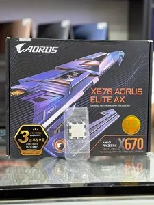 Материнская плата GIGABYTE AORUS X670 и процессор Ryzen 9 7900X3D