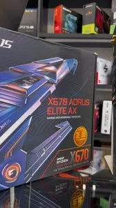 Материнская плата GIGABYTE AORUS X670 и процессор Ryzen 9 7900X3D